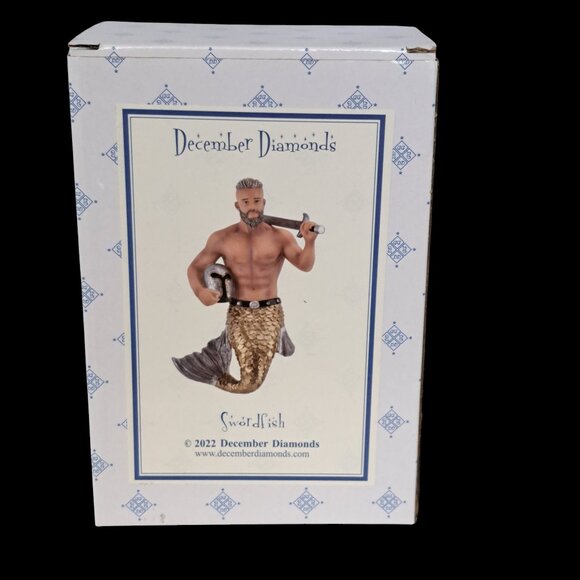 December Diamonds 55-55169 Swordfish Merman Ornament - Picture 8 of 14